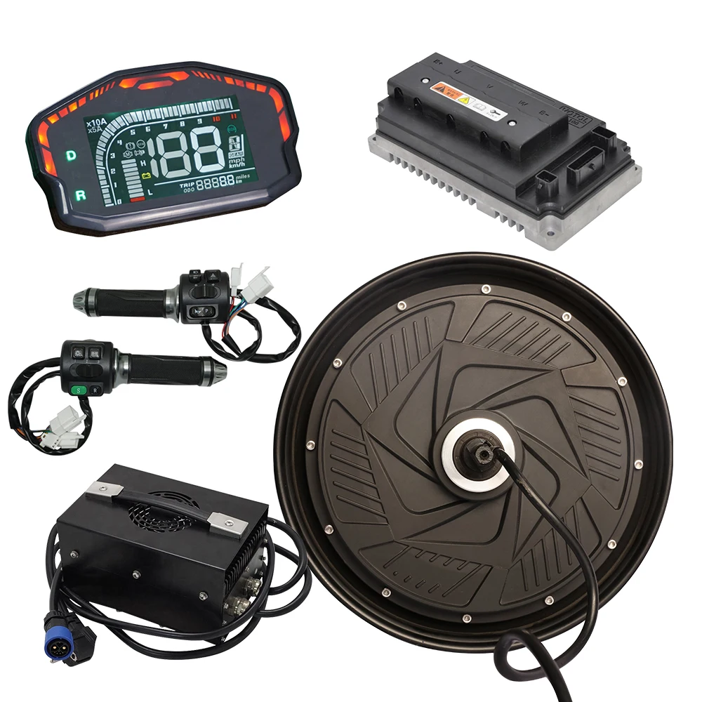 

Комплект для переоборудования электровелосипеда с мотор-колесом 2024 года, 48В/60В/72В, 2000Вт/3000Вт, с контроллером Votol