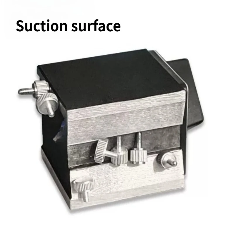 Switchable Magnetic Base Universal magnetic Mount Holder for Multi Directional Adjustment Toggle Magnet Aluminum