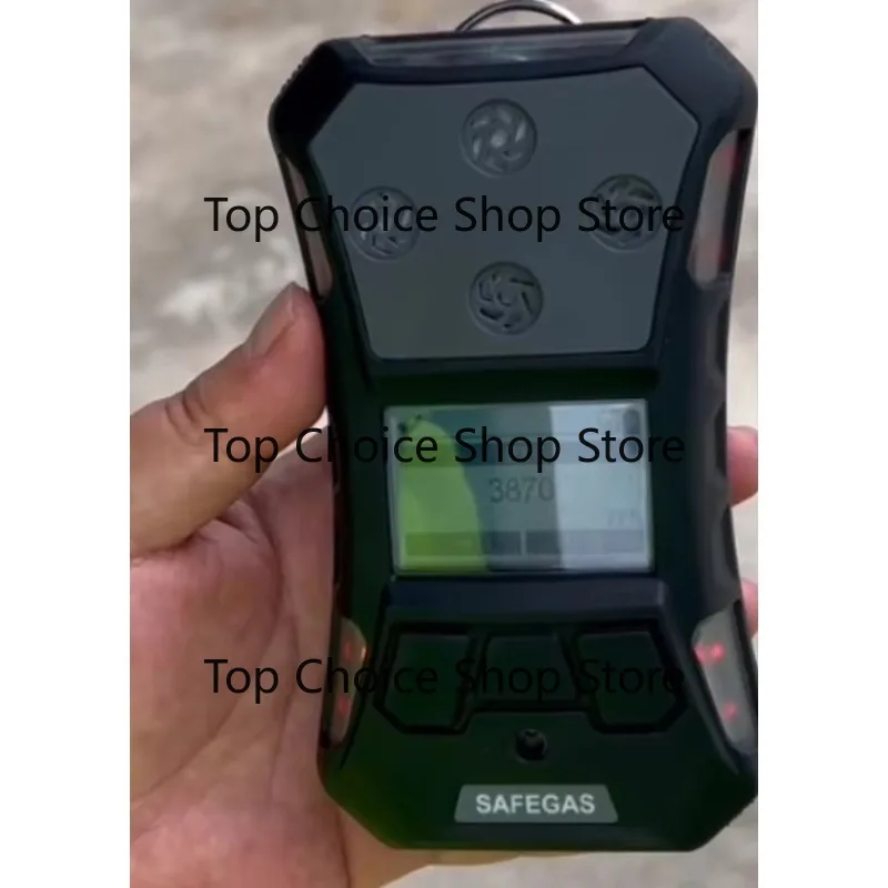 Chemical Manufacturing Plant IECEX ATEX Certified CO S-O2 NO O2 With Sound Light Vibration Alarm G-as Detector