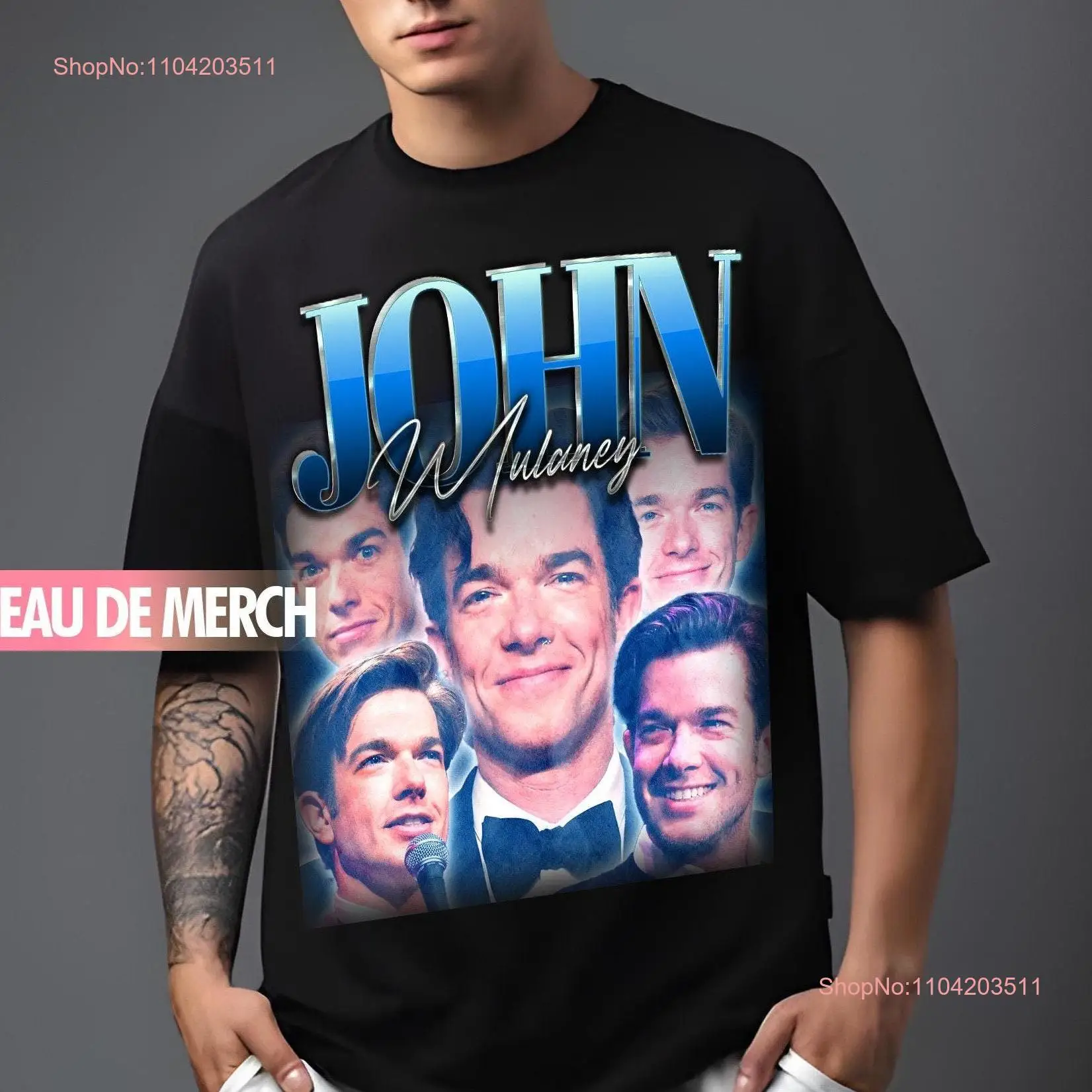 JOHN MULANEY TEES Vintage T Shirt 90s Retro Merch Funny Fans long or short sleeves