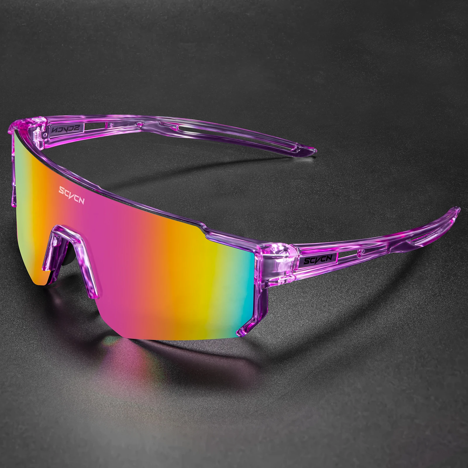 SCVCN Wanderbrillen Outdoor Radfahren Sonnenbrillen für Damen Herren MTB Fahrradbrille Sport Bergsteigen Radfahren UV400 Brille