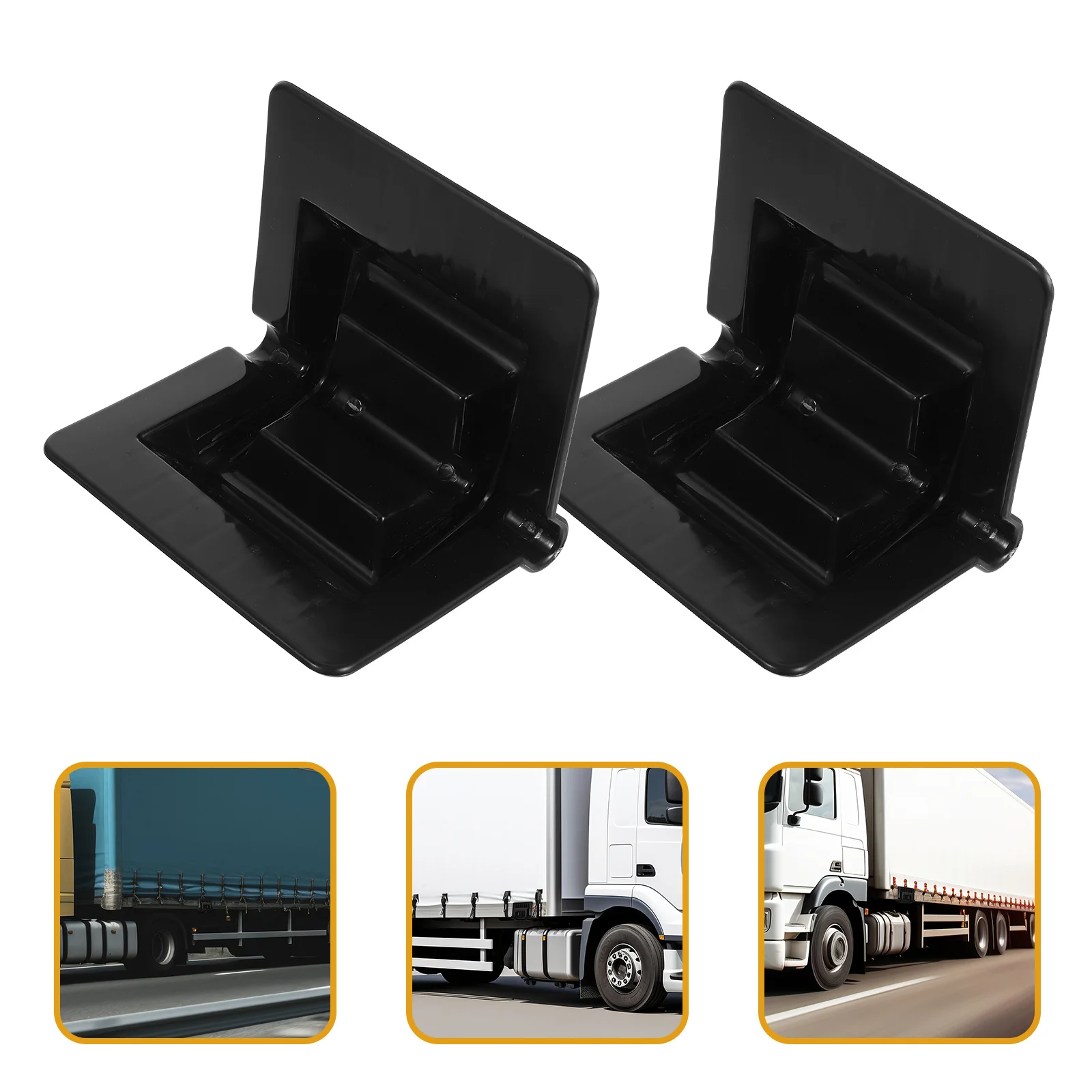 10Pcs Plastic Corner Protectors Stable Triangular Edge Guards Flatbed Strap Protectors Cargo Tie Down Protector Guard Packaging