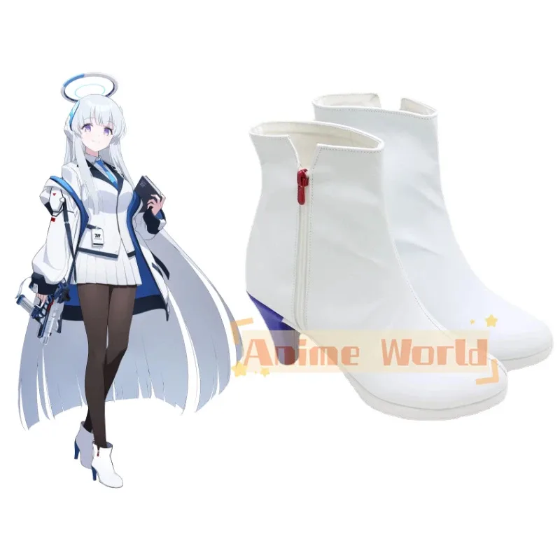 Game Blue Archive Ushio Noa Cosplay Shoes Halloween Woman Custom Made Shoes