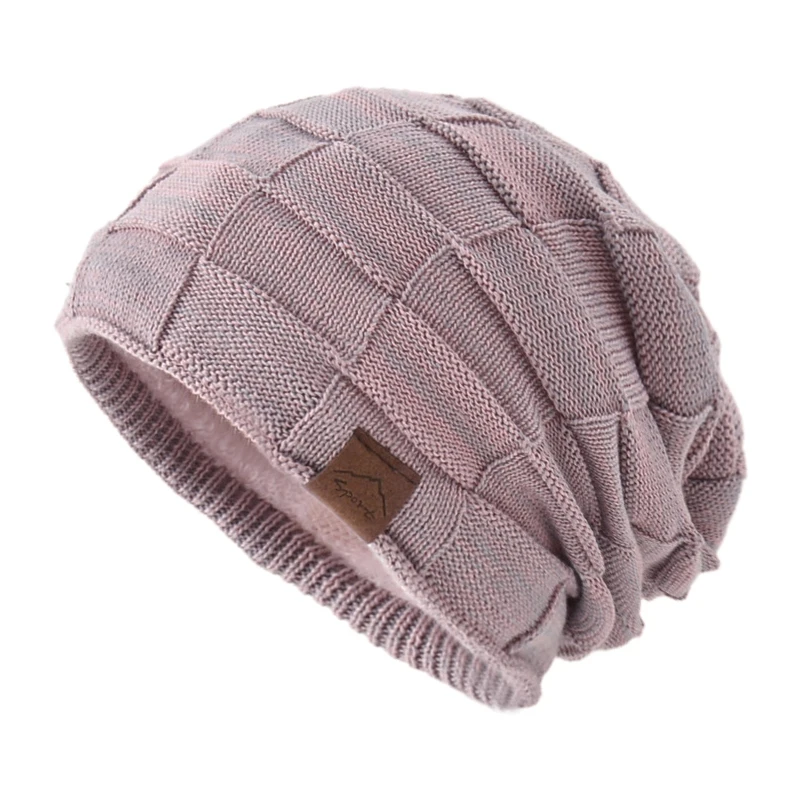 Vielseitige Strickmütze aus Plüsch in verschiedenen Farben für Herbst und Winter mit warmer und modischer Pullovermütze, europäischer und amerikanischer Winterh – Detail 5