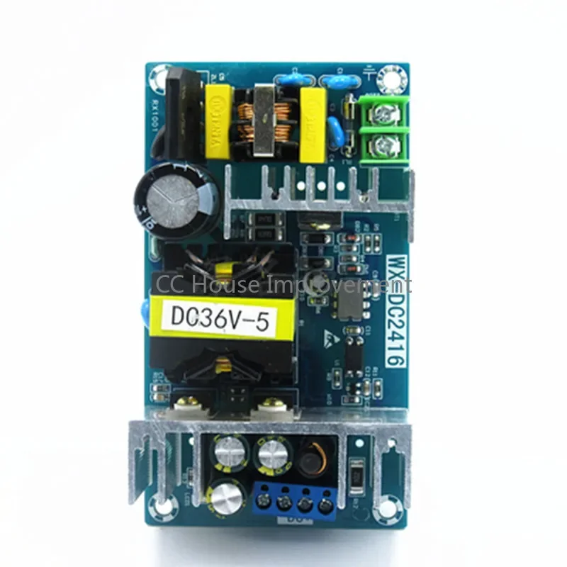36V 5A 180W AC-DC Switching Power Supply Module - AC 100-240V to DC 36V Industrial Power Board