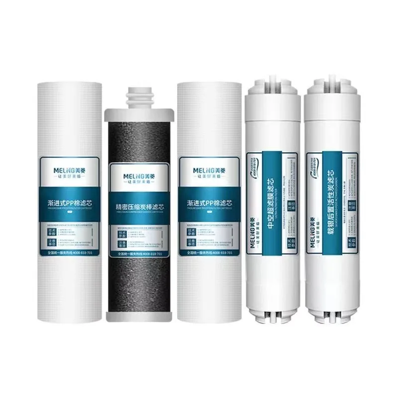 Water Filter Cartridge for Five-Stage Tap Water Filtration Water Purifier Filter Core