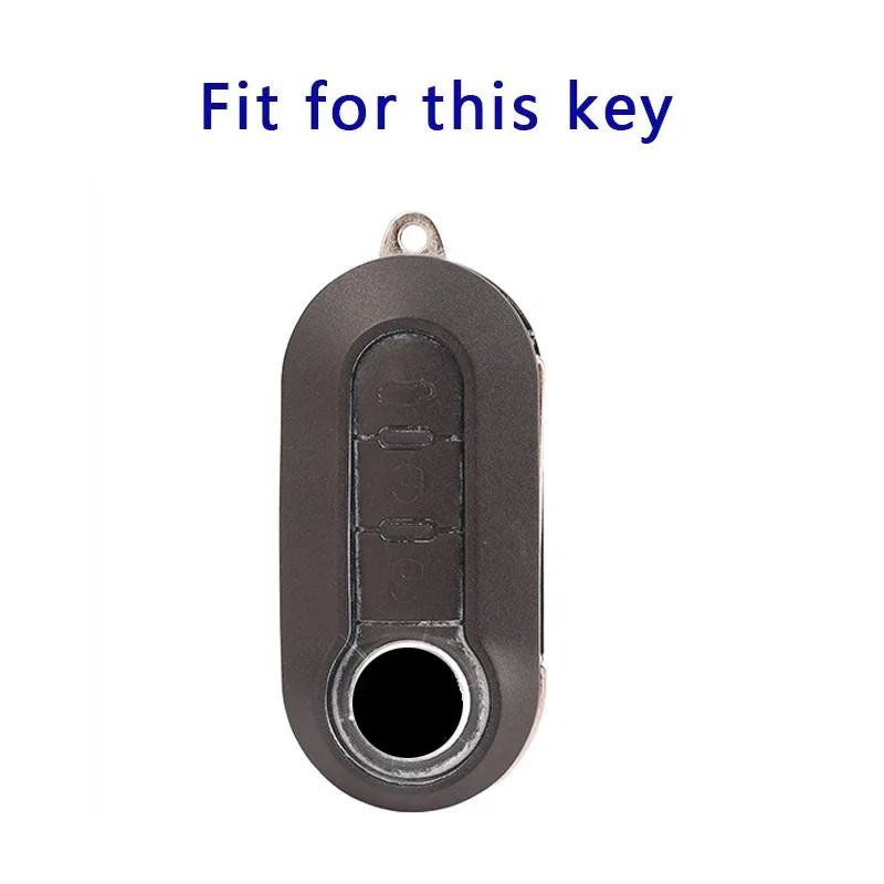 TPU Shell Fob For Peugeot Boxer For Citroen jumper For FIAT 500 Ducato panda Punto 500L lancia musa Car Folding Key Case Cover