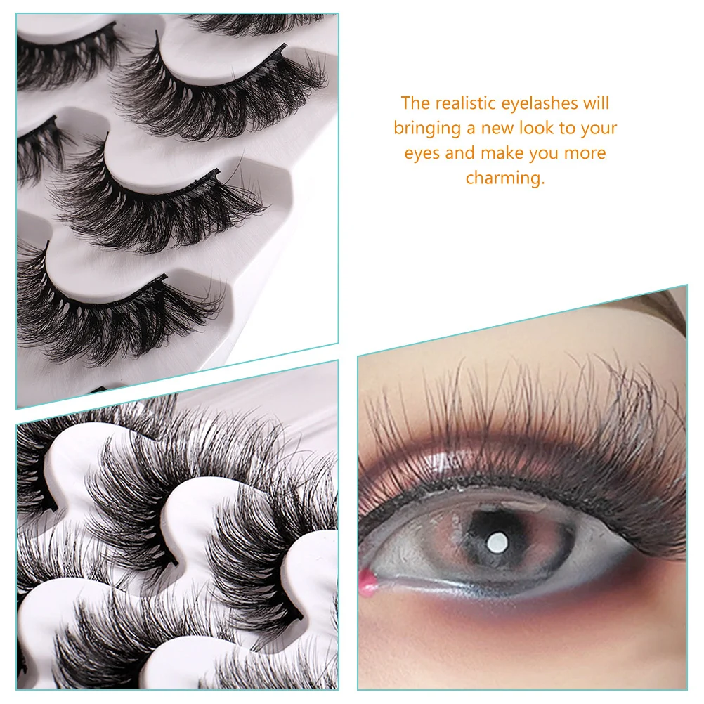 1 صندوق رموش صناعية ذات مظهر طبيعي رموش صناعية لحفلات الزفاف مستلزمات مكياج يومية رموش عين للنساء