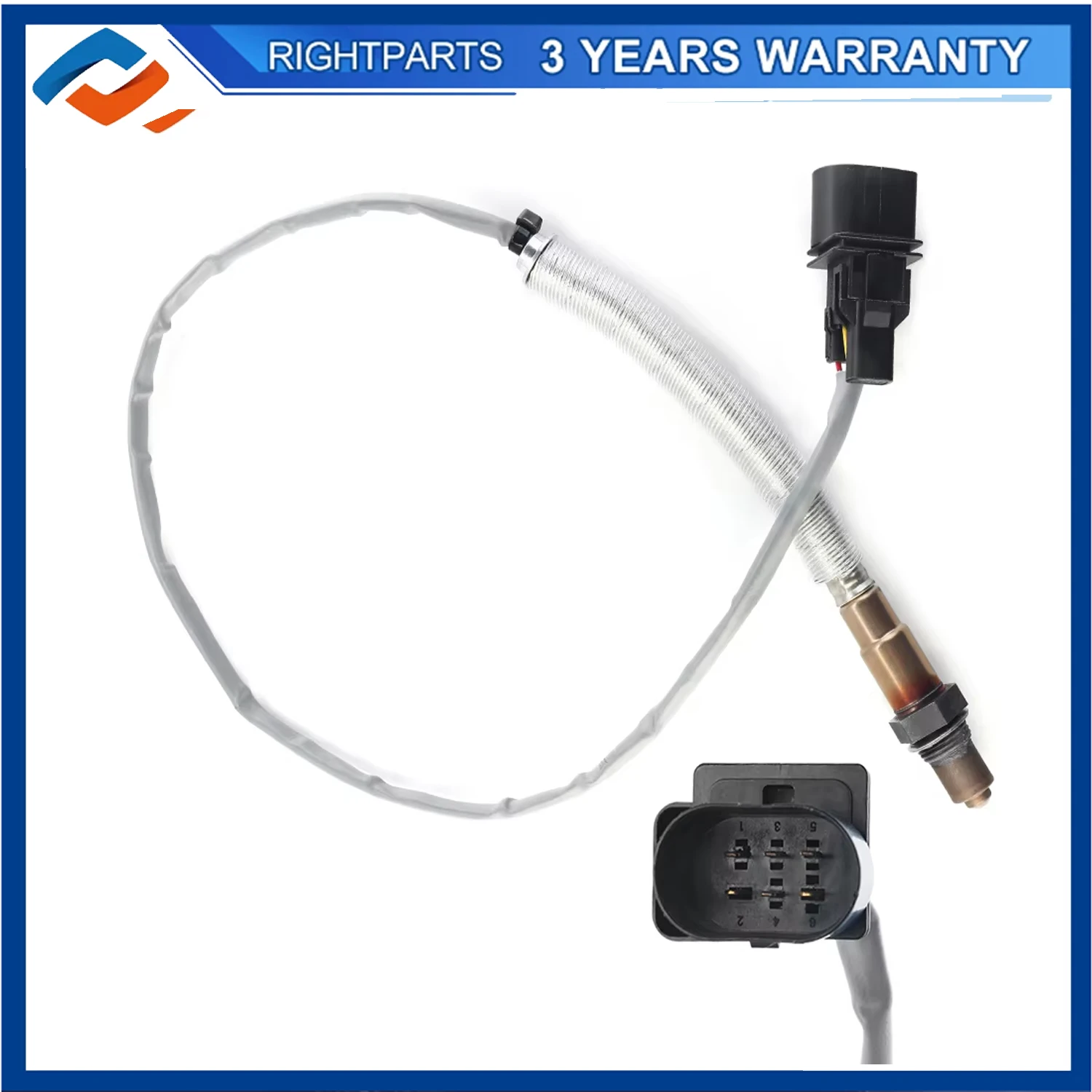 RIGHTPARTS OE 0045428818 A0045428818 Lambda O2 Oxygen Sensor For MERCEDES-BENZ W211 S211 E200 Kompresso 2005-2009 0258007338