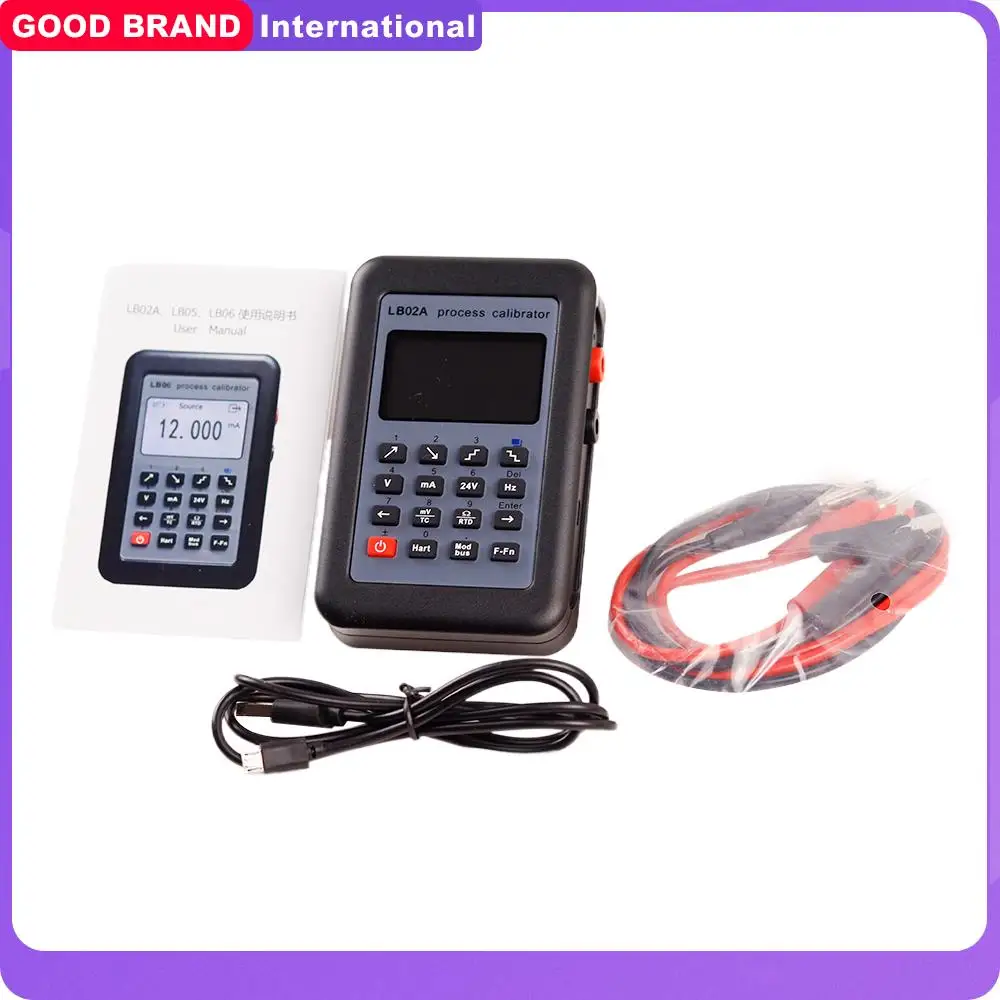 

New Multifunction Process Calibrator LB06 MODBUS RTU Hart Communicator PT100 Frequency 4-20mA 0-10V Signal Calibrator