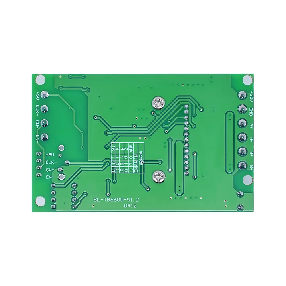 스텝퍼 모터 드라이버 보드 컨트롤러, TB6560 타각기 단일 축 컨트롤러 교체, DC 10-45V, TB6600, 4.5A