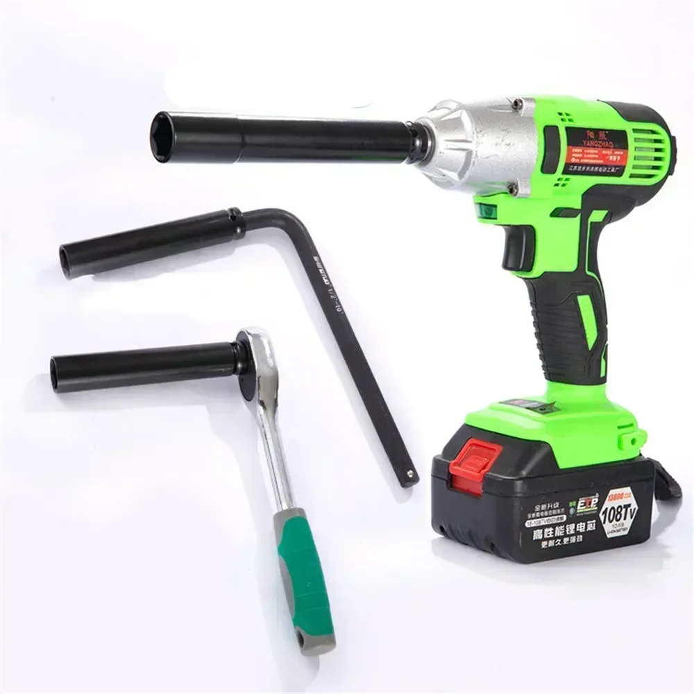 Uitgebreide Elektrische Sleuteldop 1/2 "Drive Adapter Auto Reparatie Rack 150-300mm Zeshoekige Opening Dopsleutel tool