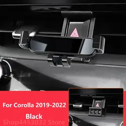 Car Mobile Phone Holder For Toyota Corolla 2022 - 2014 2019 2017 Mounts Bracket Rotatable Support  GPS Stand Accessories