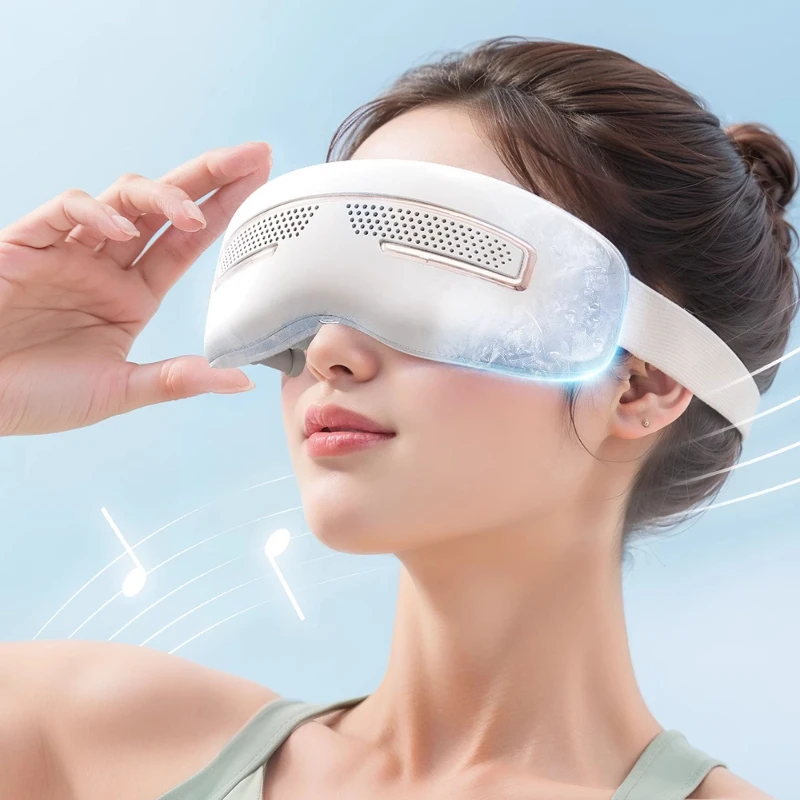 

Intelligent hot and cold compress eye protector to relieve eye