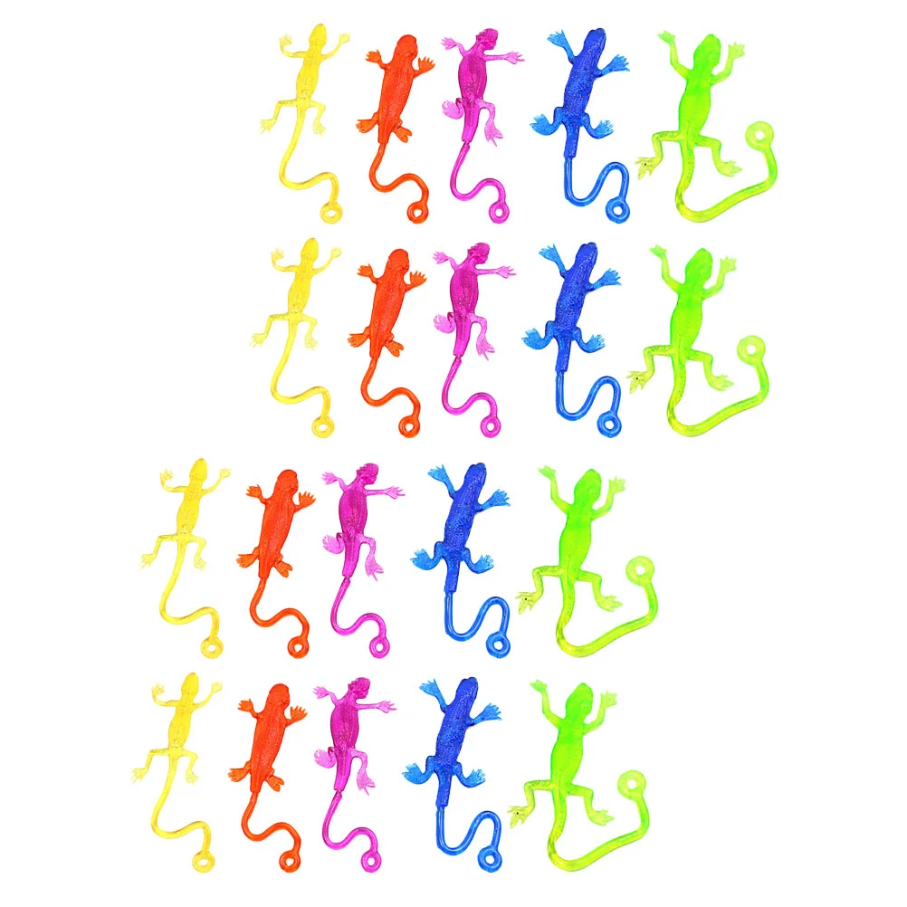 

Gadgets Funny Stickystretchy Lizard S Kids Party Gecko Animal Wall Reptile Favor Interactive Favors Lizards Animals Throw Hand