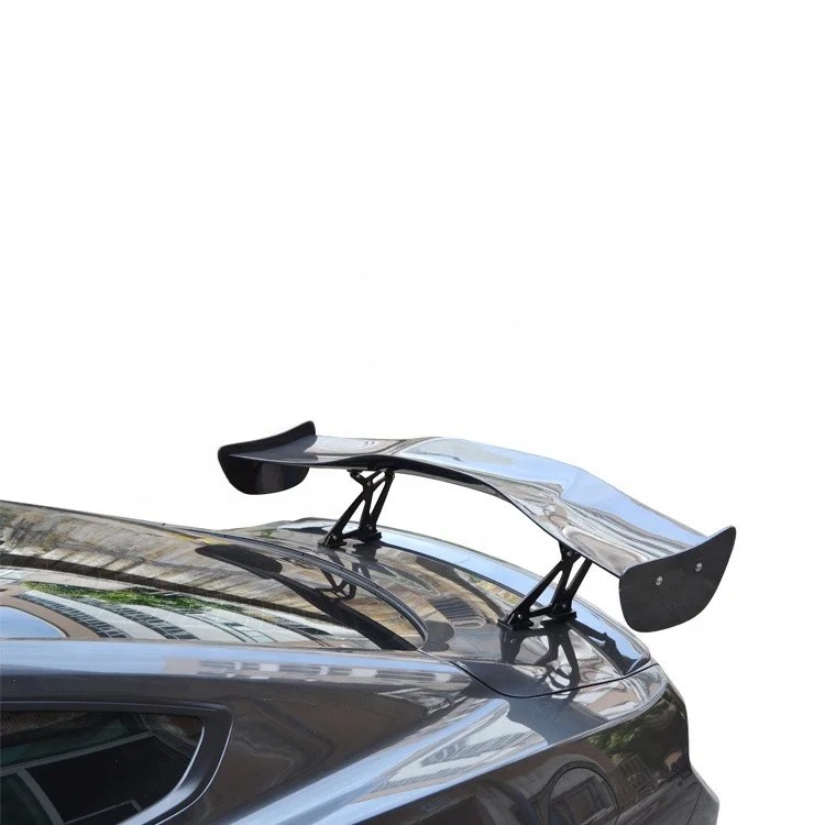 Best selling 146CM carbon fiber universal car spoilers single layer sport car rear spoiler