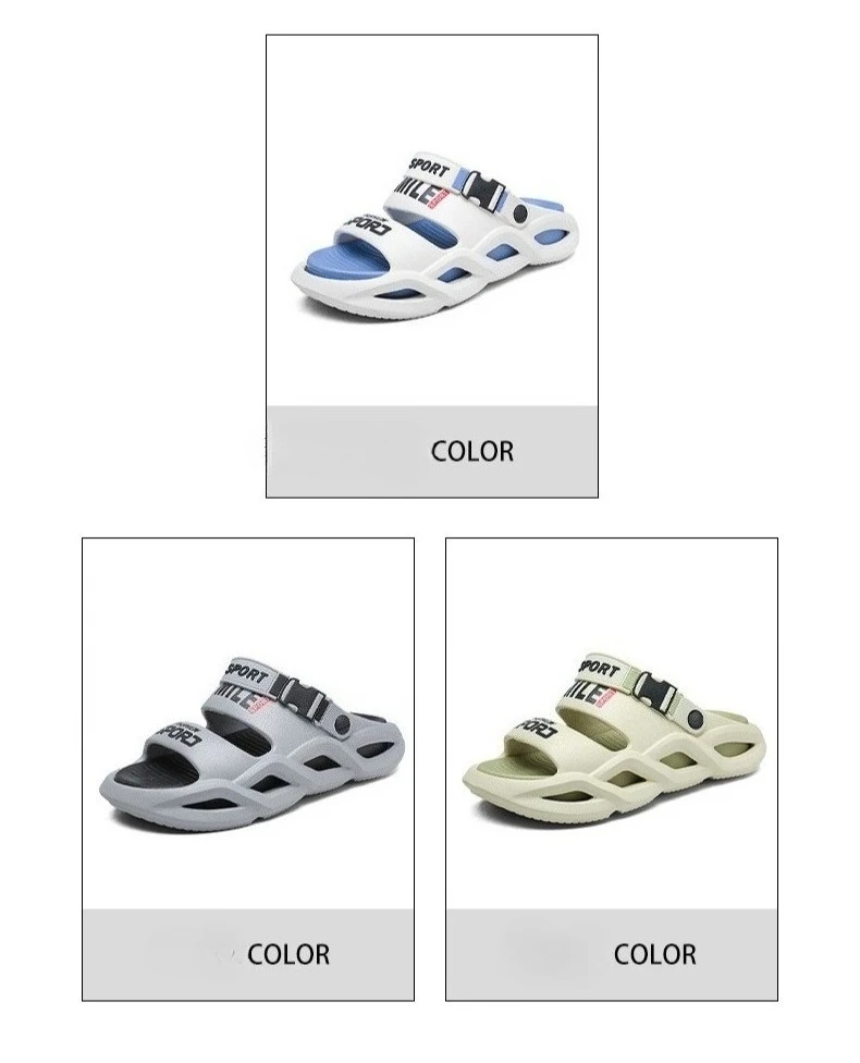 Herren-Sommer-Outdoor-Sandalen – Rutschfeste, geruchsabweisende Freizeit- und Fahrersandalen, ultraweiche Cloud-Comfort-Strandslipper für Herren – Detail 8