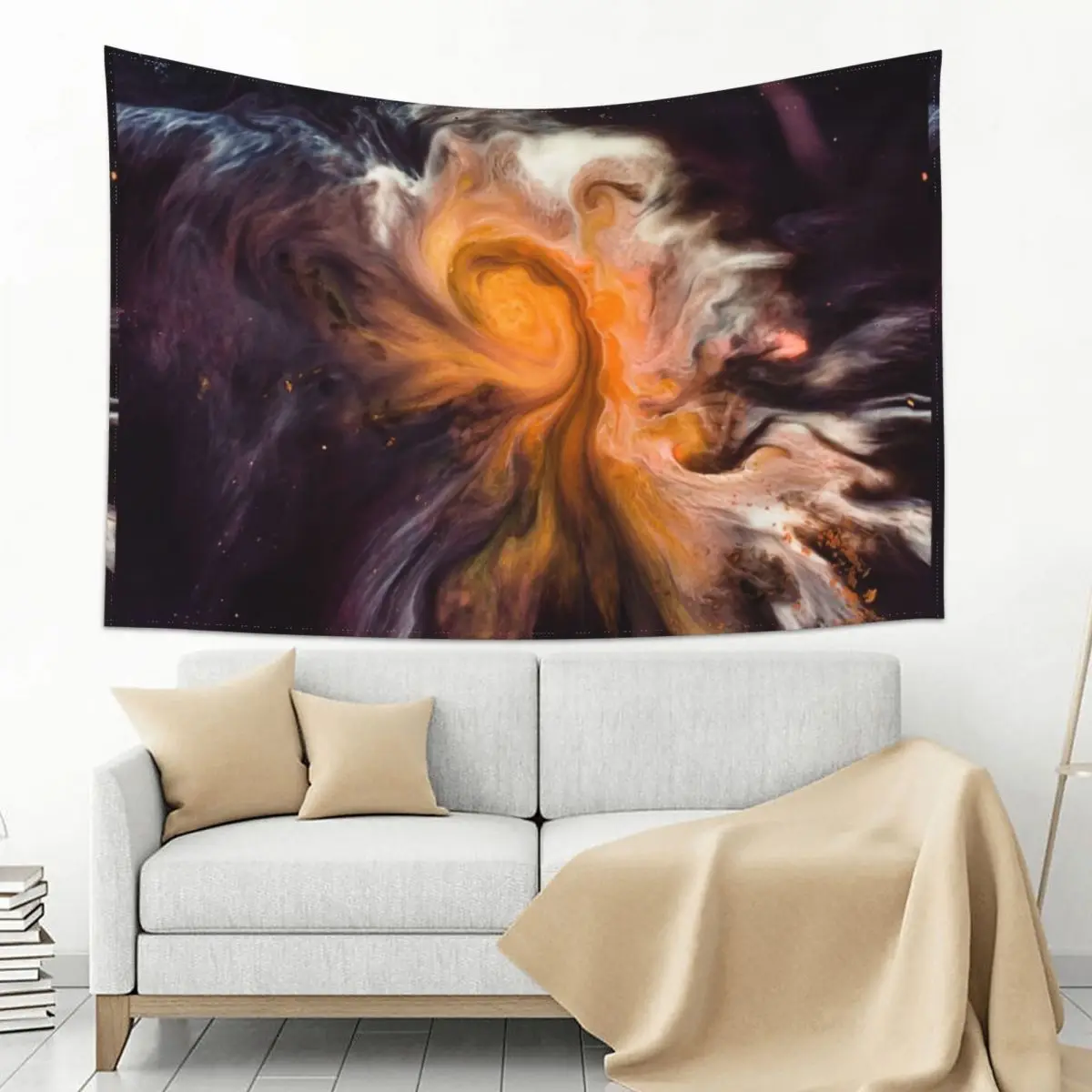 

Abstract Space Galaxy Tapestry Decoration For Rooms Cute Room Things Wall Hanging Decor Home Decorations Aesthetic Tapestry