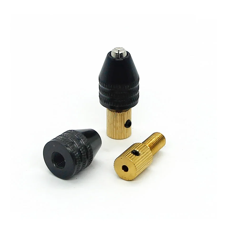 Imagem -06 - Mini Universal Micro Drill Chuck Grupo Adaptador para Broca Manual Ferramentas de Perfuração Elétrica Cartucho 0.33.5 mm 2.35 mm 3.17 mm