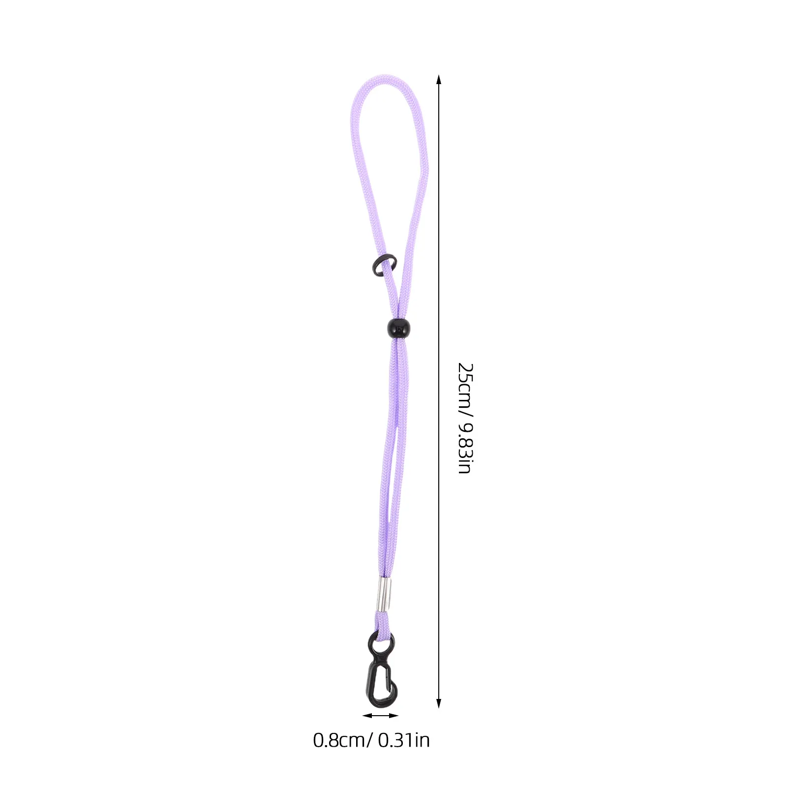 1Pair Ski Glove Leash Wrist Straps Adjustable Anti-Lost Gloves Lanyard Safety Strap for Winter Skiing Snowboarding Sports Mitten view 2