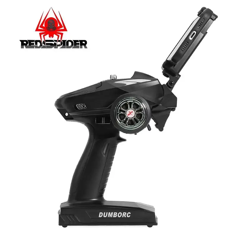 

Контроллер для FPV-дронов: 2.4G передатчик с рукояткой-пистолетом и креплением RS Custom Dumborc X6 для гоночных дронов, модель R367 Spot