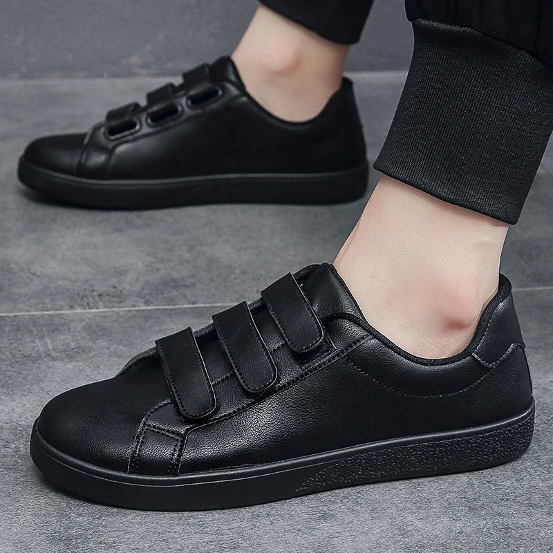 New men's Casual board shoes Non-Slip Wear-Resistant student  Sports Shoes Comfortable Flat  Casual sneakers small white shoes