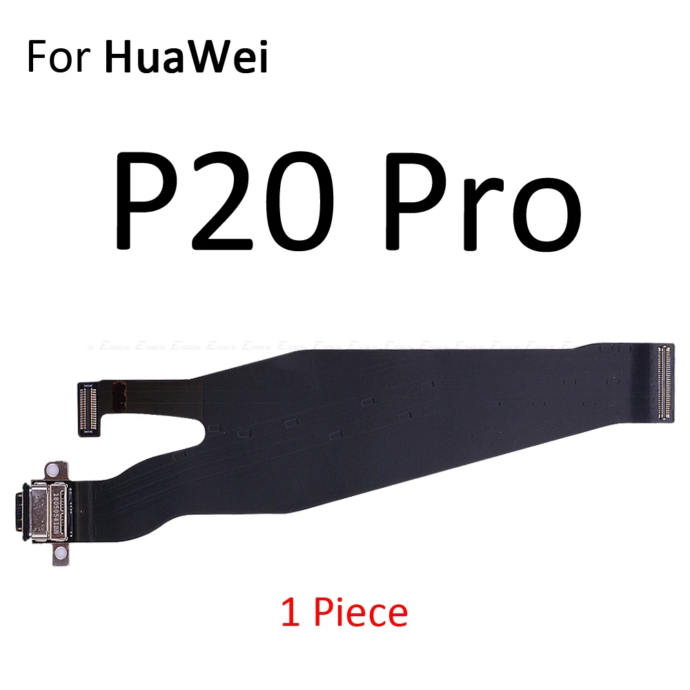 Peças de carregamento da placa do conector do porto cabo flexível com microfone mic para huawei p30 p20 pro p10 p9 plus mini p8 lite 2017