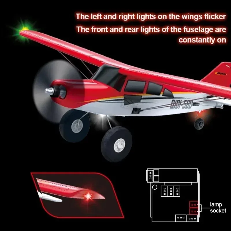 Qidi 560 ムーア M7 オフロード RC 飛行機 4CH ブラシレス RC 飛行機固定翼航空機モデル EPP オートバイ衣装