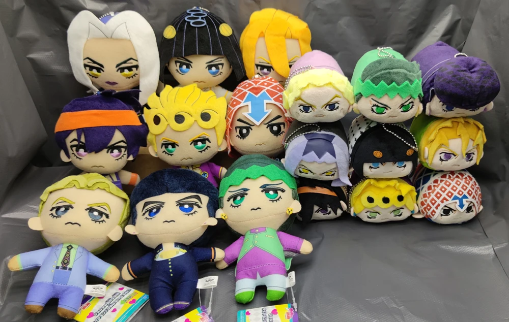 Jojoss Bizarre Adventure Golden Wind Buccellati abbachoo Fugo Yoshikage Shelly Kishibe Josuke Joseph Kars plush, Japón