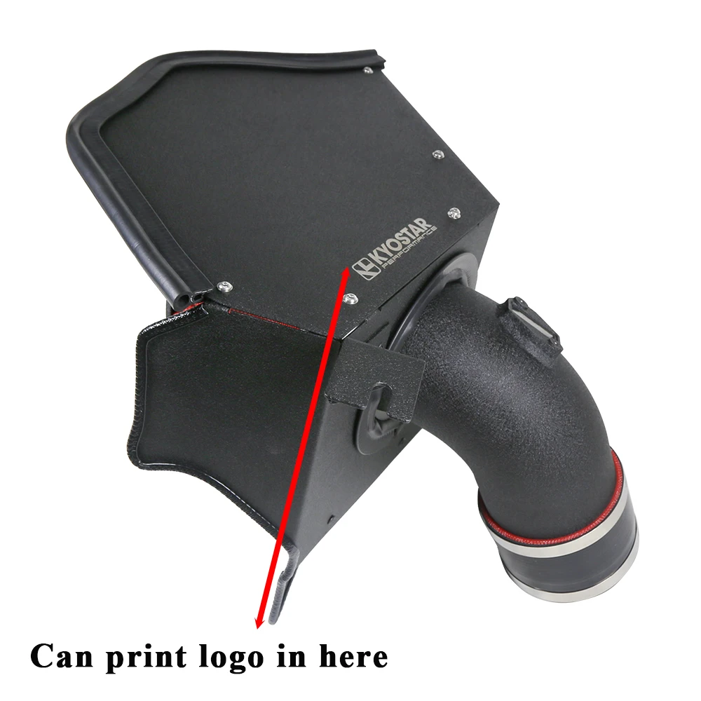 نظام سحب الهواء البارد من كيوستار لتويوتا A90 BMW Z4 B58 3.0L + ، 4 in ، يقبل الشعار المخصص #4