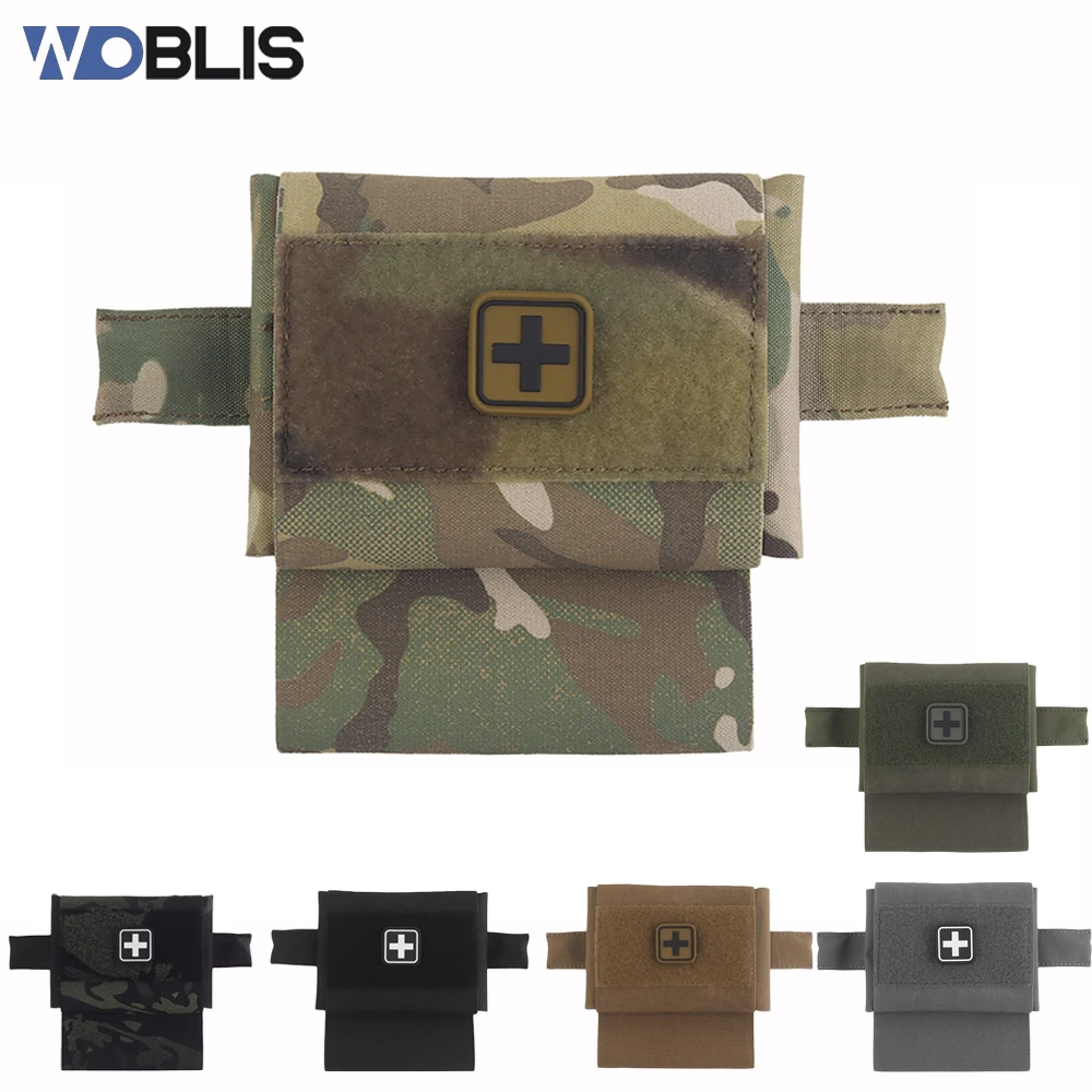 

First Aid Kit Pouch Outdoor Tactics Small Medical Camo Molle Pouches Mount Rapid Deployment Modified Edition Hunting Equipment