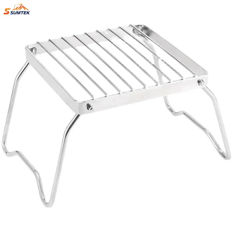 

Camping Campfire Grill, Portable Folding Charcoal BBQ Grill, Heavy Duty Firepit Grill for Outdoor Cooking,Bonfire,Patio,Backyard