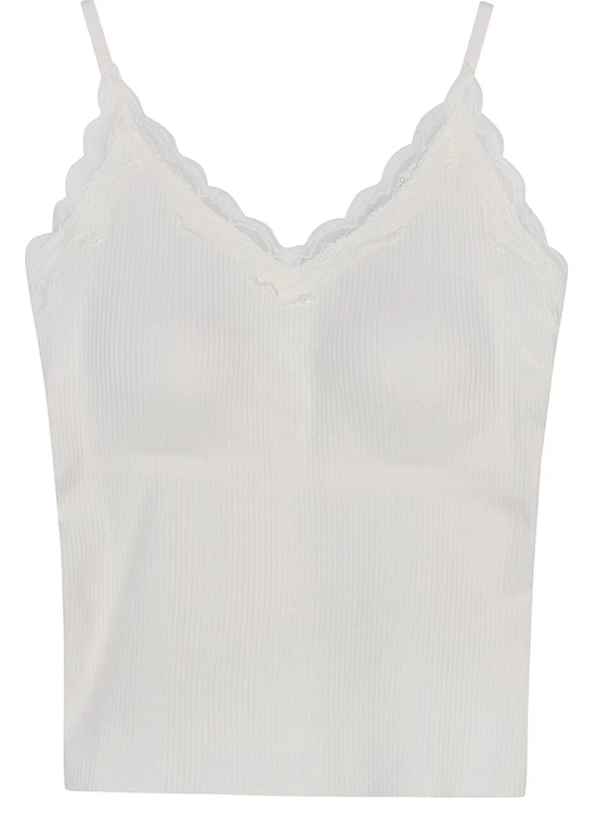 Camere Sous-vêtements thermiques pour femmes automne hiver dentelle augmenté avec coussinet de poitrine sangle une pièce gilet chaleur décontracté...