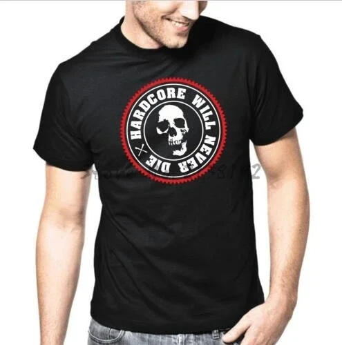 

men t shirt brand cotton t-shirt summer fashion tops Hardcore will never die | Hardstyle | T-Shirt men's top tees