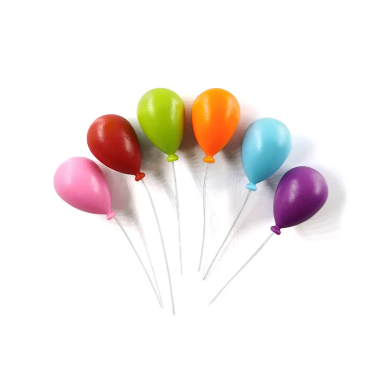 

6pcs Balloon Fridge Magnet Cartoon Mode Whiteboard Magnetive Sticker Refrigerator Home Kitchen Decoration Kitchen Accessories