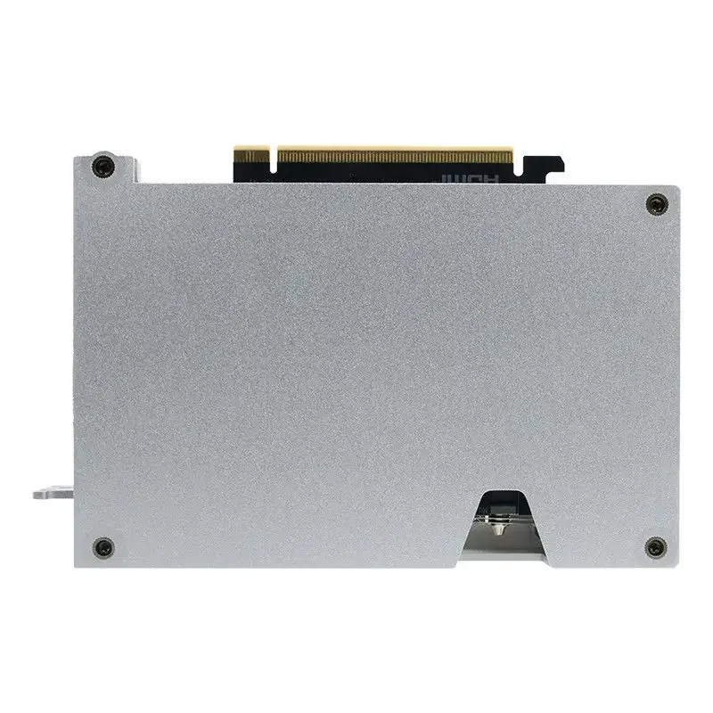 RTX5060Ti 16G Sakura Chuixue X CNC integrated molding alloy, single fan ITX game graphics card
