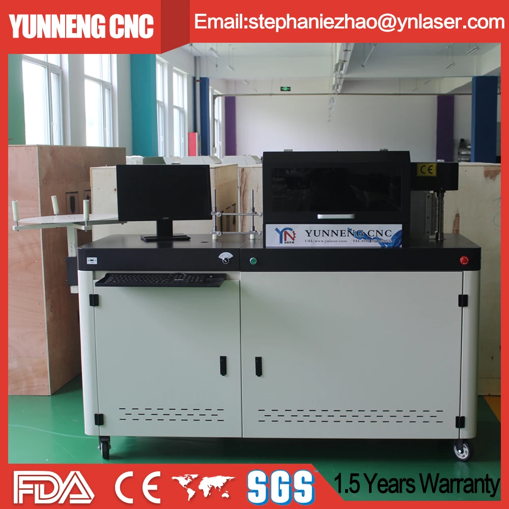 Automatically Channel Letter Heat Acrylic Bending Machine Channel AD Letter Laser Welding Machine