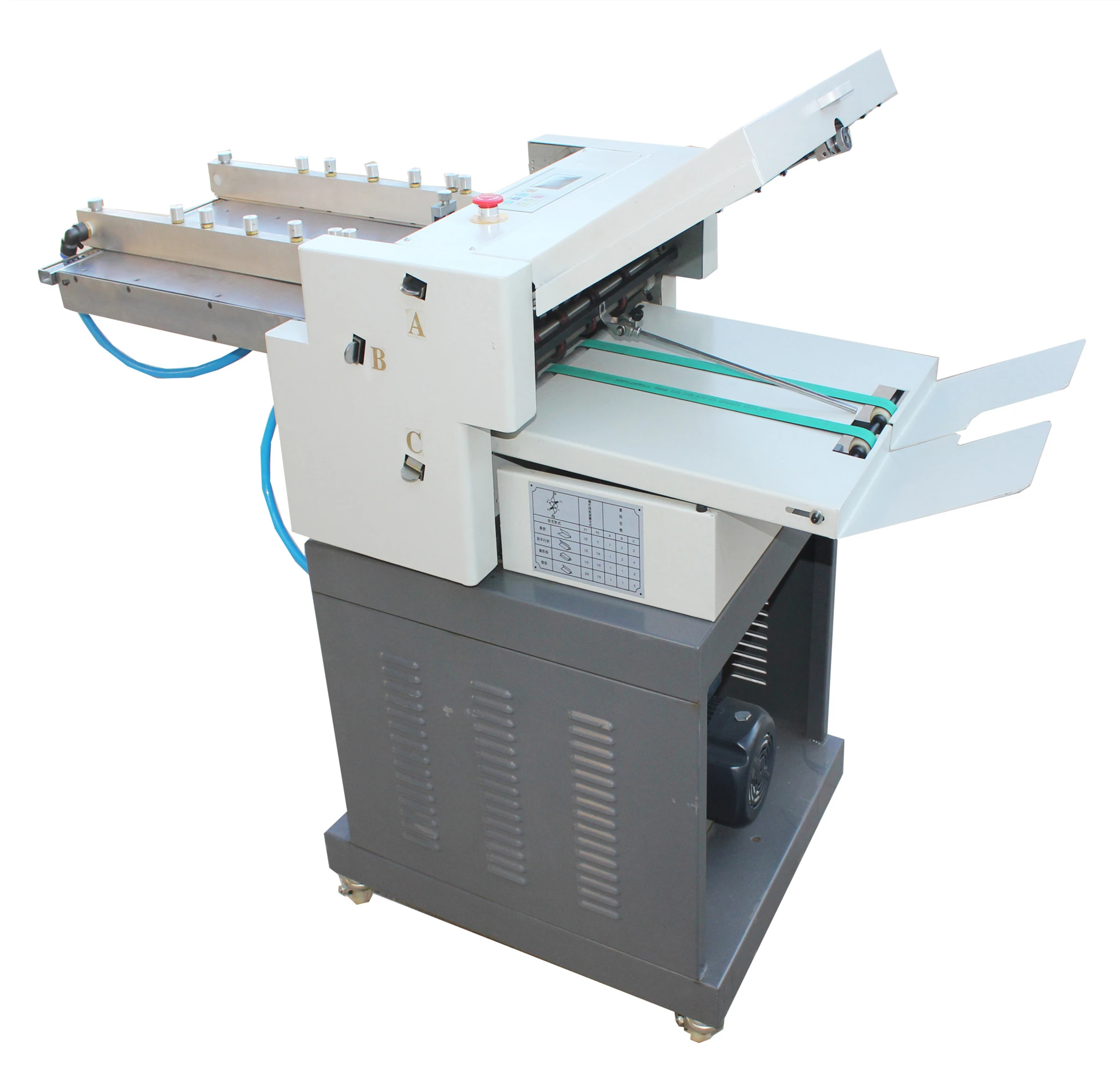 AIROW Automatic A3 Paper Folding Machine Cross Origami Machine Easy to Operate