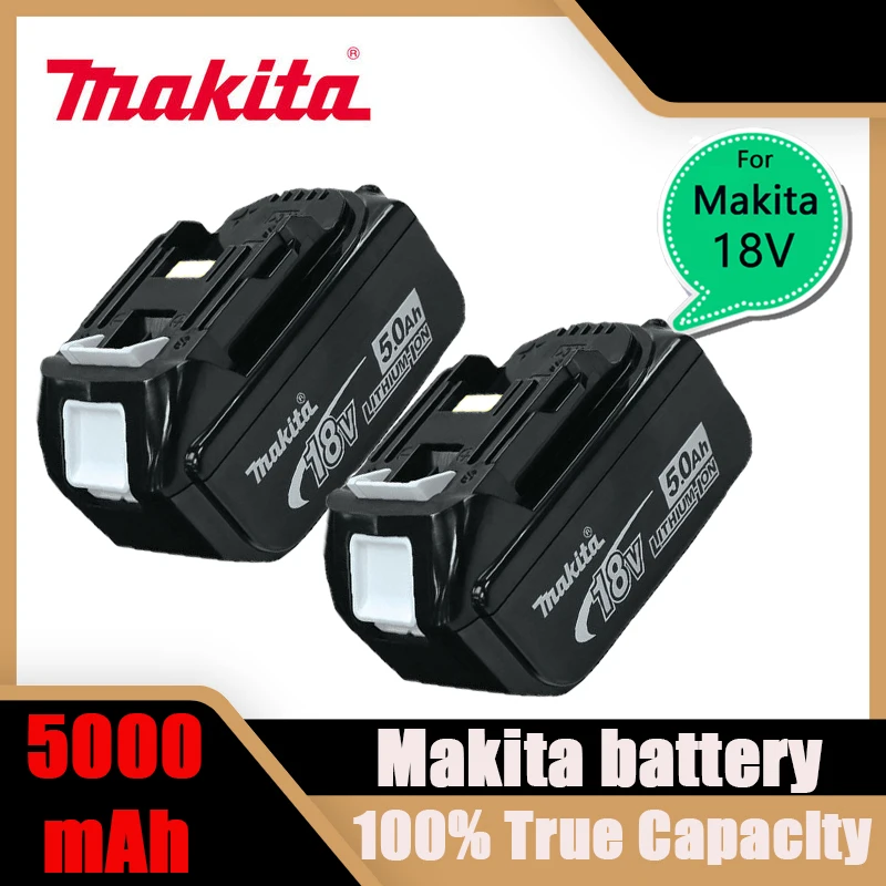 

Makita Original 18V Makita 6000mAh Lithium ion Rechargeable Battery 18v drill Replacement Batteries BL1860 BL1830 BL1850 BL1860B