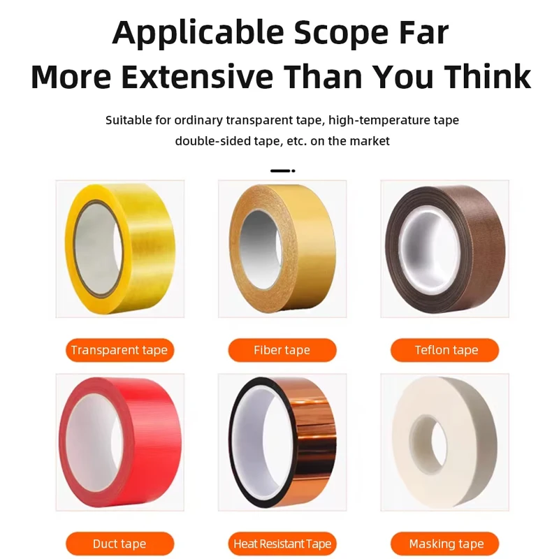 Electric Tape Dispenser Automatic Dual Tapes Cutting Machine Gift Wrapping Tape Tool Office Tape Cutter Dispenser