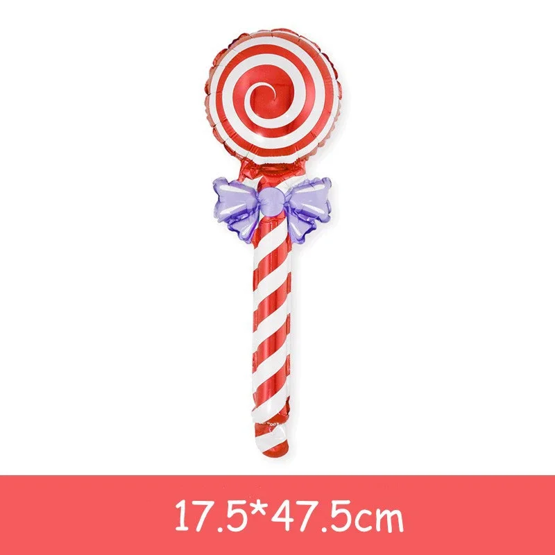 6 Stück Folienballons mit Lollipop-Motiv, Geschenk für Hochzeit, Geburtstag, Partydekoration, Kindertag, Muttertag – Detail 4