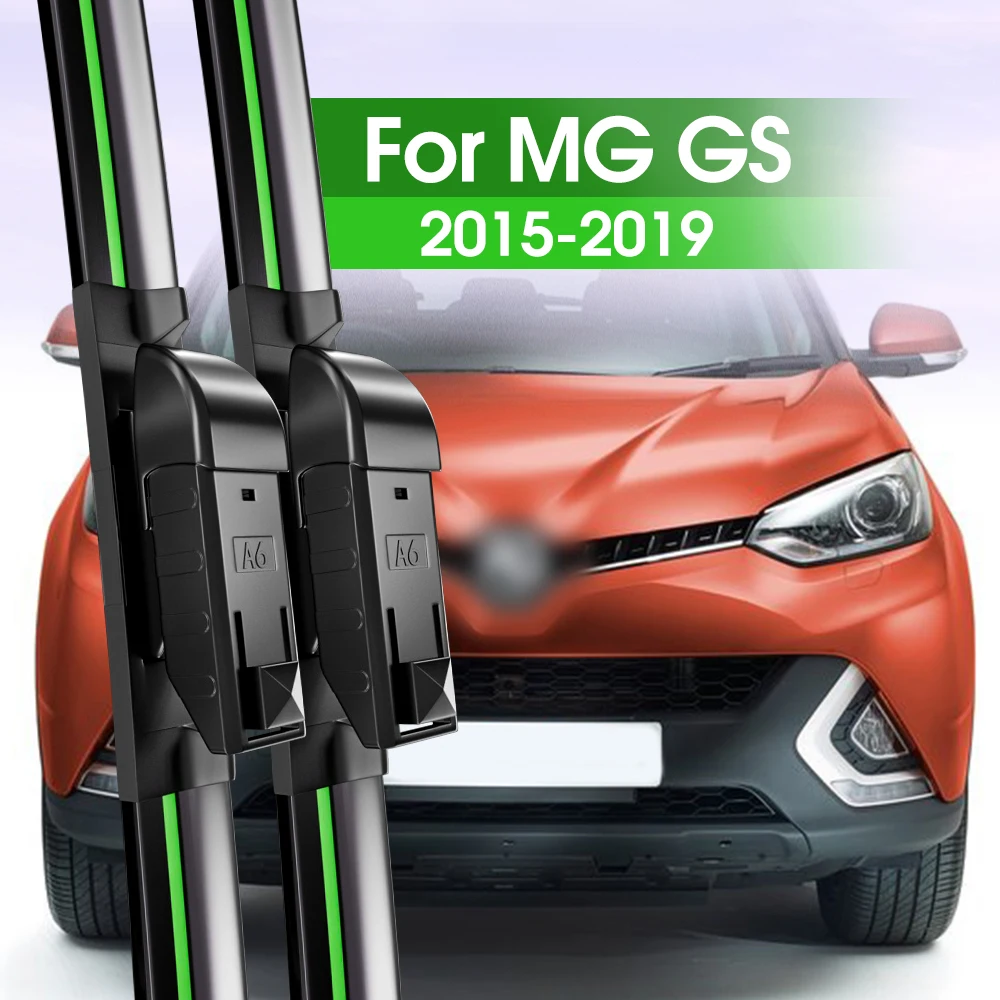 

2pcs Front Windshield Wiper Blades For MGGS MG GS 2015-2019 2016 2017 2018 Windscreen Window Accessories