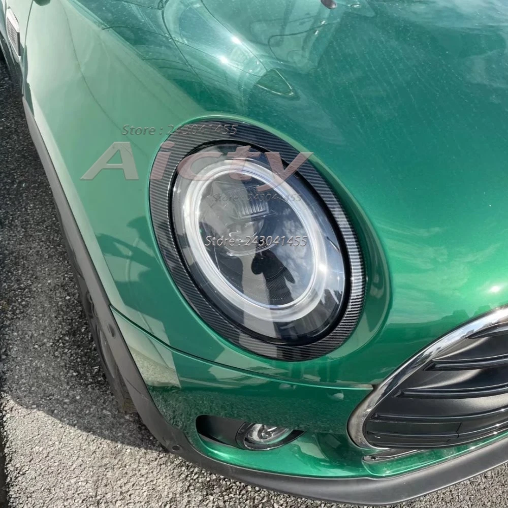 Für Mini Cooper Clubman F54 2022 Auto Zubehör ABS Scheinwerfer Rücklicht Rahmen vorne Hinten Lampe Ring Dekorative Abdeckung Aufkleber – Detail 3