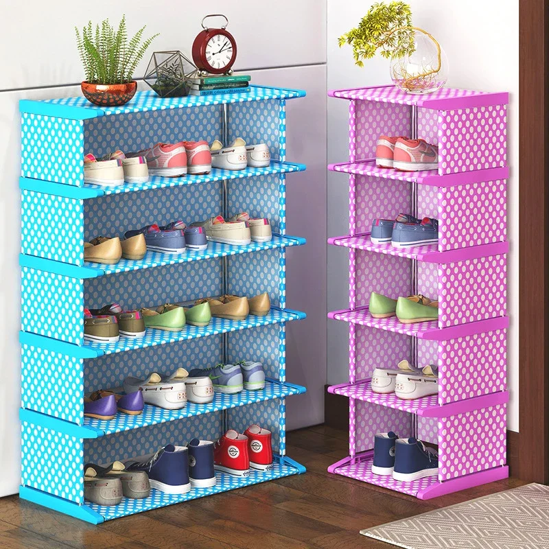 Shoe-shelf Space-saving Shoe Rack Entrance Hall Furniture Living Room Cabinet Modern Organizers Shoes Shoerack Shoemakers Home