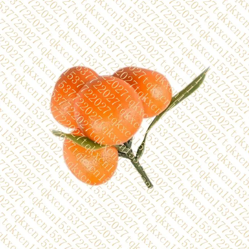 محاكاة اليوسفي فاكهة الدعائم الاصطناعية لتصوير اليوسفي لزخارف الحفلات ، الرغاوي الواقعية اليوسفي 87HC #1