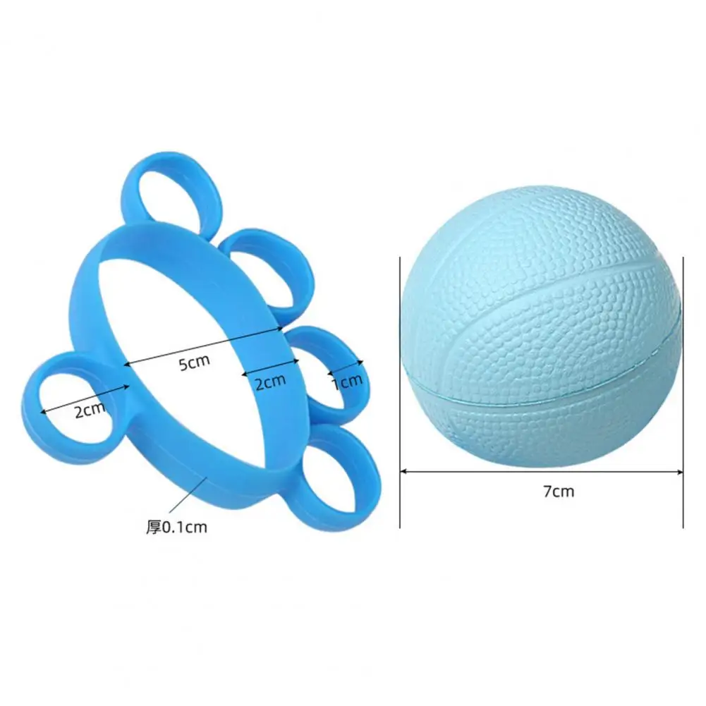 Round Finger Grip Ball Ergonomic Rehabilitation Training Useful Elderly Exercise Ball Hand Grip Ball