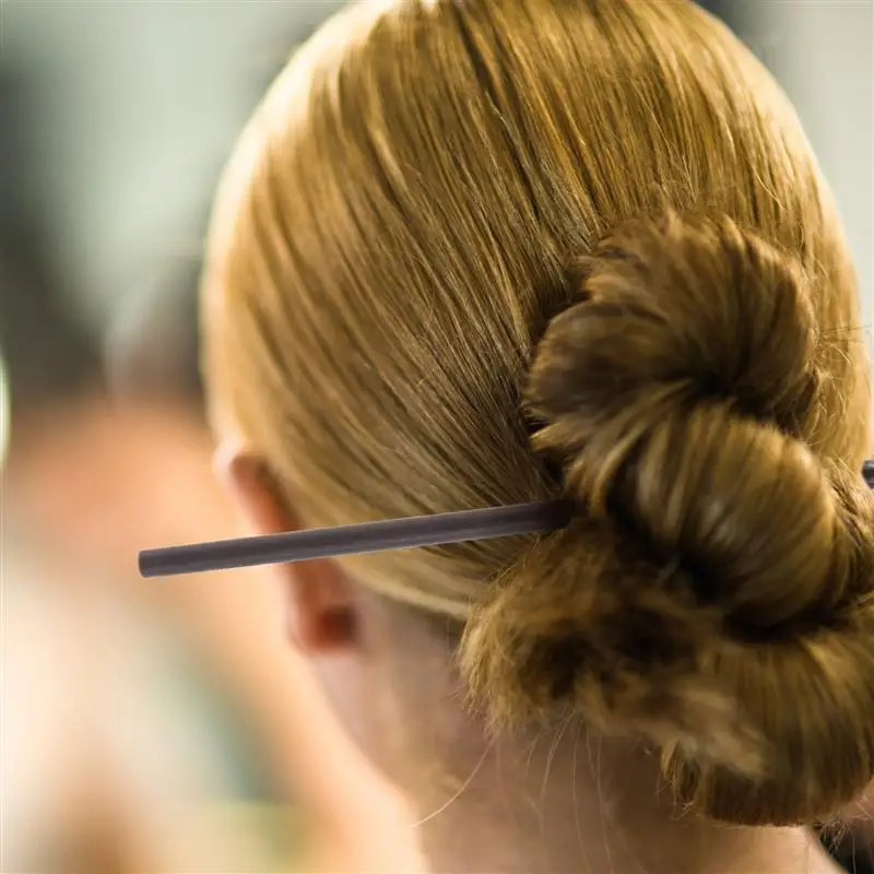 12pcs Vintage Wooden Hairpins Straight Chignon Hairpin Updo Hair Insert Sticks Tapered Hair Chopstick Buns Ponytail Holder