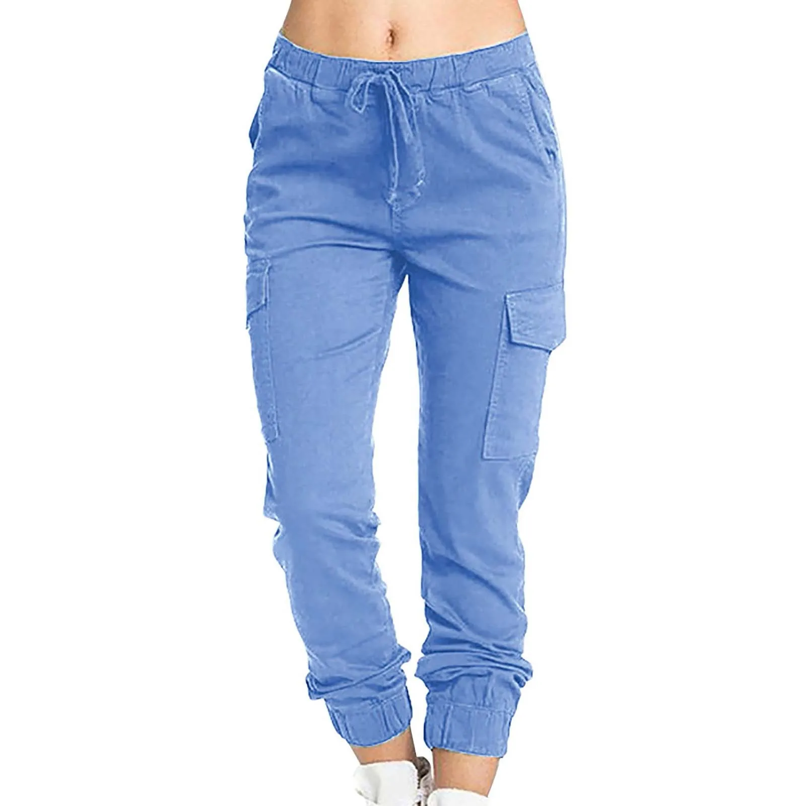 

Women New Harem Pants Solid Color Casual Elastic Waist Fashion Streetwear Women Sweatpants Ladies Trousers Oversize Joggers Pant