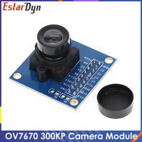 OV7670 Camera Module 640x480 VGA 30fps with AL422B FIFO Auto Exposure Control I2C Interface for Arduino STM32 ESP32 DIY Kit