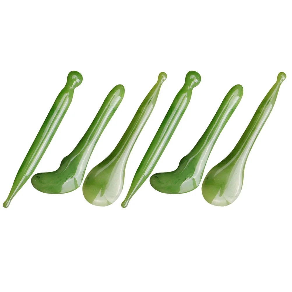 

1 set 1 Set Professional Acupuncture Massage Pens Universal Massaging Sticks Tools For Face Muscle Relaxing Green